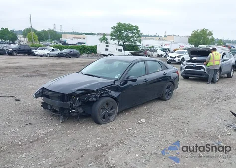 2021 Hyundai Elantra Sel from USA, damaged, VIN 5NPLS4AG3MH005017